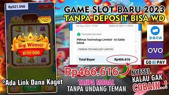 Game Slot Penghasil Saldo Dana 2023 Tanpa Deposit